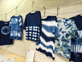 Indigo dyed T-shirts