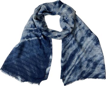 藍染めワークショップ「ストール染めⅡ」